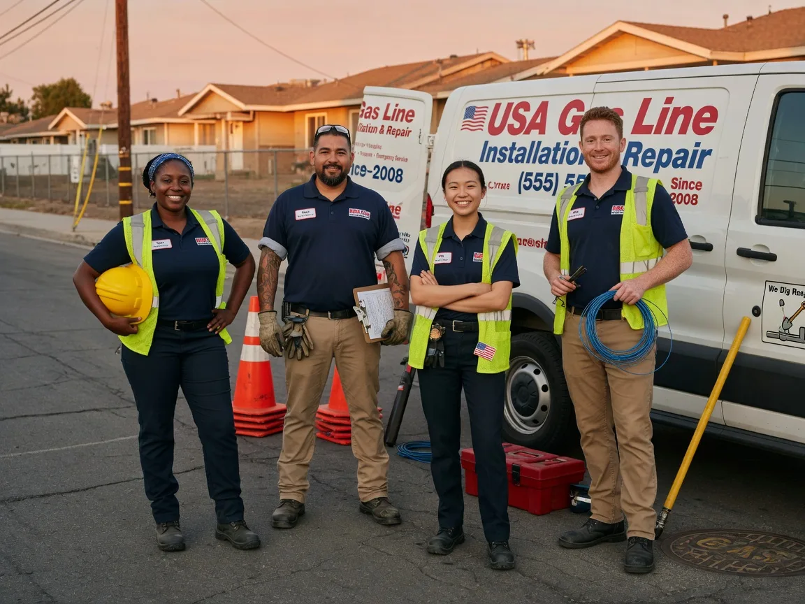 Gas Line Installation company in Umbarger, TX